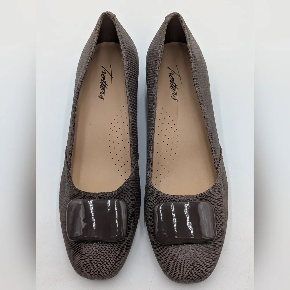 Trotters delsey taupe